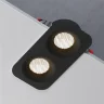 Светильник встраиваемый светодиодный с антибликовой решеткой Tetro 20W 3000K черный IP44 15277/LED - фото 3