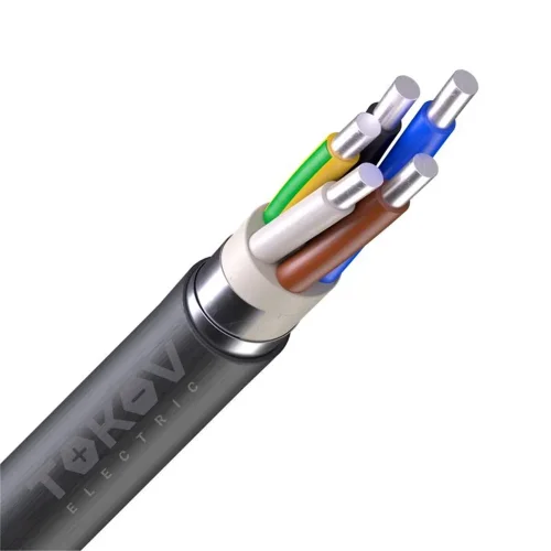Кабель TOKOV ELECTRIC АВБШв 5х25 ОК (N PE) 0.66кВ (м) УТ000030781 - фото