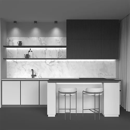 Потолочный светильник Alfa LED 3000K 1x15Вт 60° Dim Triac (Черный) - фото 7