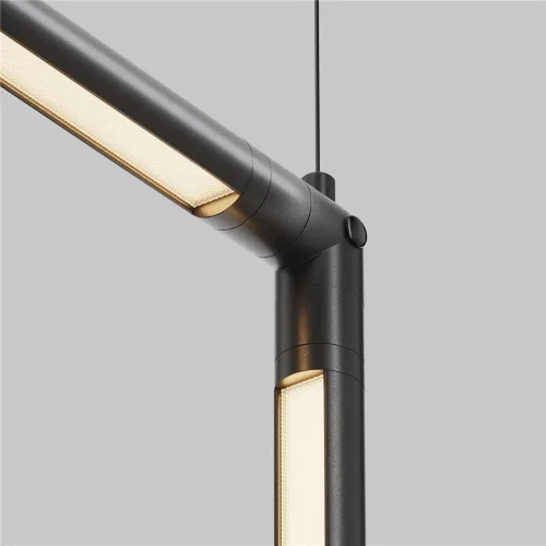 Угловой коннектор для системы Shelf без ввода питания (Черный) - фото 6