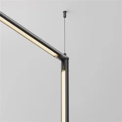 Угловой коннектор для системы Shelf без ввода питания (Черный)