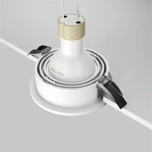 Встраиваемый светильник Atom GU10 10Вт (Белый) - фото 6