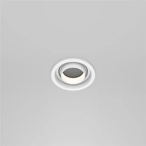 Встраиваемый светильник Атом / Atom 1*GU10 10 Вт (Белый) DL113-GU10-01-RD-W - фото 3