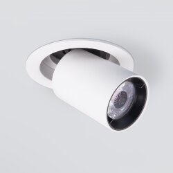 Встраиваемый точечный светодиодный светильник 9917 LED 10W 4200K белый матовый (052448)