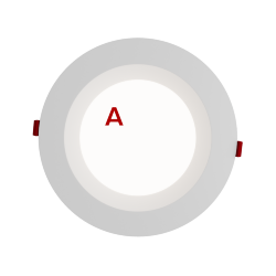 Светильник WOLTA PRO ДАУНЛАЙТ Ra90 ДВО06-33-041-4К-90 с БАП ЕМ1 Матовый