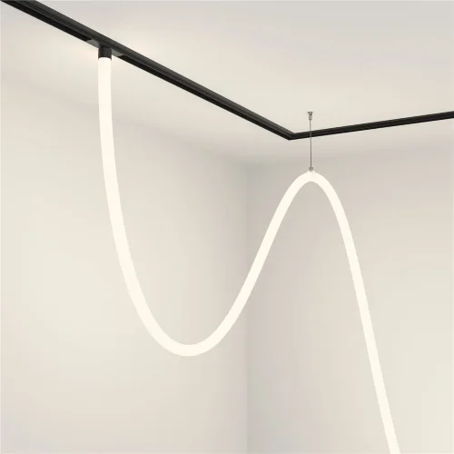 Трековый подвесной светильник Tau Exility 4000K 100Вт 360° (Черный) - фото 2