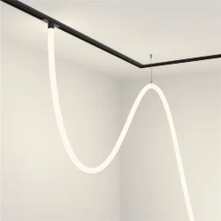 Трековый подвесной светильник Tau Exility 4000K 100Вт 360° (Черный)