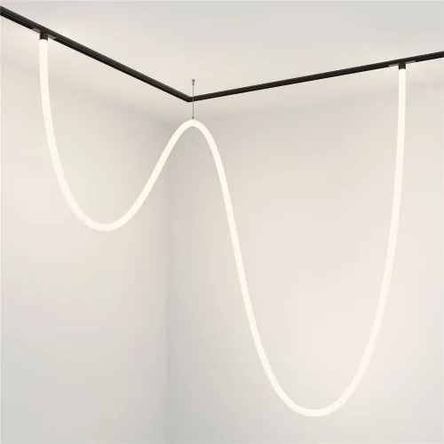 Трековый подвесной светильник Tau Exility 4000K 100Вт 360° (Черный) - фото 4