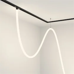 Трековый подвесной светильник Тау / Tau Exility 4000K 100Вт 360° (Черный) TR101-2-100W4K-B