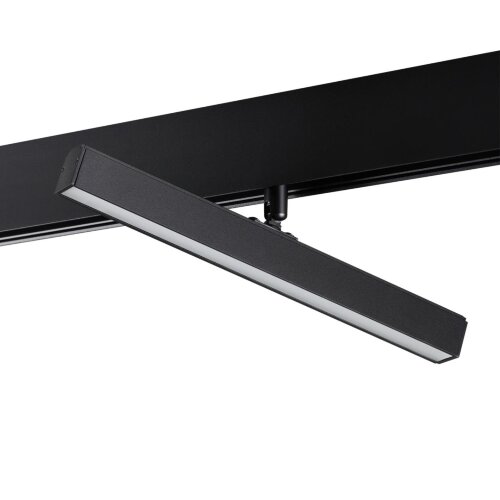 Трековый светильник для низковольного шинопровода «Novotech» 358612, серия: FLUM (крепление к треку). Фото 2.