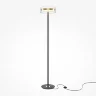 Напольный светильник (торшер) Dress code 3000К 24Вт (Черный и Латунь) - фото 7