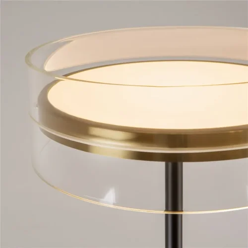 Напольный светильник (торшер) Dress code 3000К 24Вт (Черный и Латунь) - фото 5