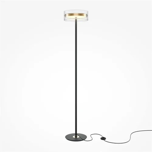 Напольный светильник (торшер) Dress code 3000К 24Вт (Черный и Латунь) - фото 8
