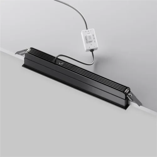 Встраиваемый светильник Parete 2700K-4000K 12Вт 70° (Черный) - фото 6