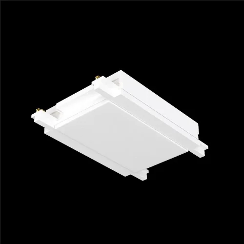 Коннектор питания прямой Radity белый (Белый) - фото 4