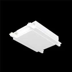 Коннектор питания прямой Radity белый (Белый)