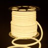 Светодиодный гибкий неон 220&nbsp;В 9.6&nbsp;Вт/м 144 Led/м 2835 IP67, круглый дневной белый 4200 K, 50 м - Фото 2