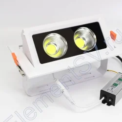 Светодиодный светильник встраиваемый JH-DDD-20W2 VG4 (40W, 220V, white)