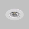 DK3020-WH Встраиваемый светильник, IP 20, 10 Вт, GU5.3, LED, белый, пластик. Фото 3