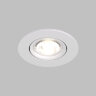 DK3020-WH Встраиваемый светильник, IP 20, 10 Вт, GU5.3, LED, белый, пластик. Фото 2