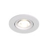 DK3020-WH Встраиваемый светильник, IP 20, 10 Вт, GU5.3, LED, белый, пластик. Фото 8