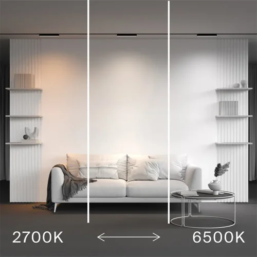 Трековый светильник Базис / Basis Radity 2700-6500K 10Вт 120° Dim Smart (Черный) TR080-4-10WTW-B - фото 2