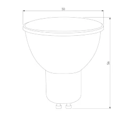 Умная светодиодная лампа BLGU1016 (055925)