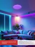 Светильник светодиодный COMFORT DIAMOND-RGB 75Вт 230В 3000-6500K 6000Лм 500x105мм с пультом ДУ IN HOME - Фото 8