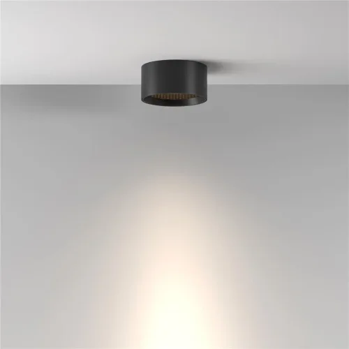 Потолочный светильник Glare 3000К 7Вт 30° IP 44 (Черный) - фото 4