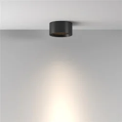 Потолочный светильник Блик / Glare 7 Вт 3000 К 30° IP 44 (Черный) C122CL-L7-3K-B