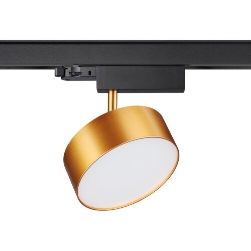 Трёхфазный трековый светодиодный светильник «Novotech» 358760, серия: PROMETA. Фото 1.