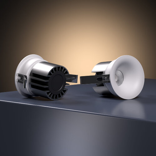 Светильник встраиваемый светодиодный Bliss 15W 4000K белый - Фото 5