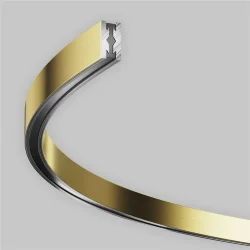 Шинопровод полукруг 800 мм Flarity латунь (Латунь)