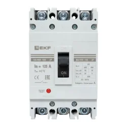Выключатель автоматический 3п 100/125А 35кА ВА-99М PROxima EKF mccb99-100-125m