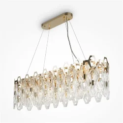 Подвесной светильник Tissage E14х10 (Золото)