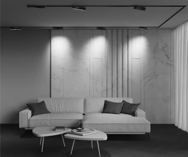 Трековый светильник Точки поворотный / Points Rot Exility X 3000K 12Вт 40° (Черный) TR242-2-12W3K-B - фото 9