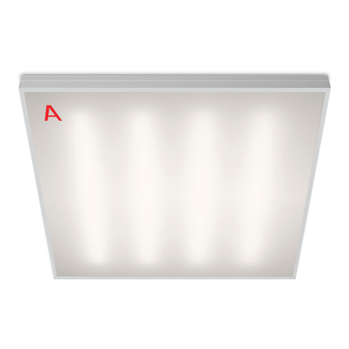 Светильник WOLTA PRO ОФИС ДВО01-36-041-4К-90 с БАП EM1 36Вт 4000К Ra90 IP40 Матовый - фото 1.