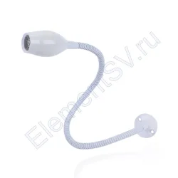 Светильник светодиодный прикроватный DH12 (220V, 3W, day white, белый корпус, без выключателя)