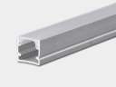 'Профиль для светодиодной ленты алюминиевый накладной с рассеивателем (экраном), 2 м, SF-1010. Фото 2