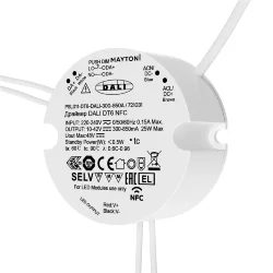 Источник тока DALI NFC DT6 25Вт 300-850А (Белый) 721031