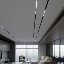 Умный трековый светильник 10W 2700-6500K Dim L01 Slim Magnetic 85076/01