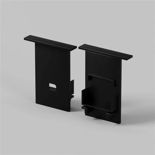 Комплект заглушек (для профиля 35×42) 2 шт., ALM-3542-B-EC 642054 (Черный) - фото 2