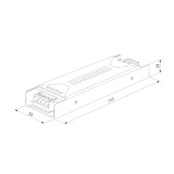 Блок питания 300W 24V IP20 95064/00 (068202)