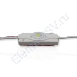Светодиодный модуль 3030-1 ZCD1L mod25 (12V, 1,5W, Cool White)