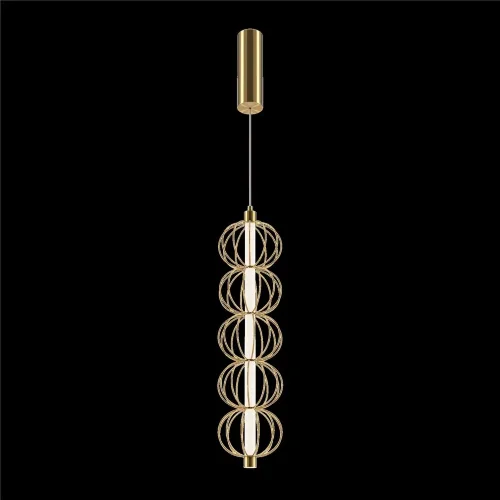 Подвесной светильник Golden Cage 3000К 17Вт (Золото) - фото 4