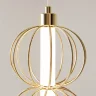 Подвесной светильник Golden Cage 3000К 17Вт (Золото) - фото 8