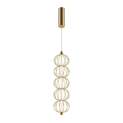 Подвесной светильник Золотая клетка / Golden Cage 3000К 17Вт (Золото) MOD216PL-L10G3K