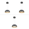 Подвесной светильник FR6087PL-L36GR Солнечный / Solar 30 Вт LED с пультом ДУ (Серый) FR6087PL-L36GR - фото