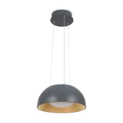 Подвесной светильник FR6087PL-L36GR Солнечный / Solar 30 Вт LED с пультом ДУ (Серый) FR6087PL-L36GR