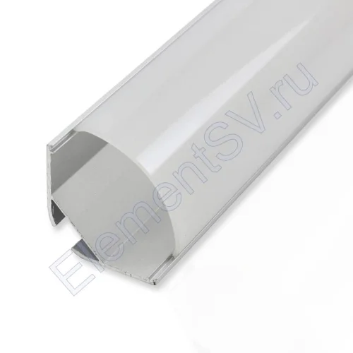 Алюминиевый профиль 880 (2000х30х30мм с рассеивателем) - фото.